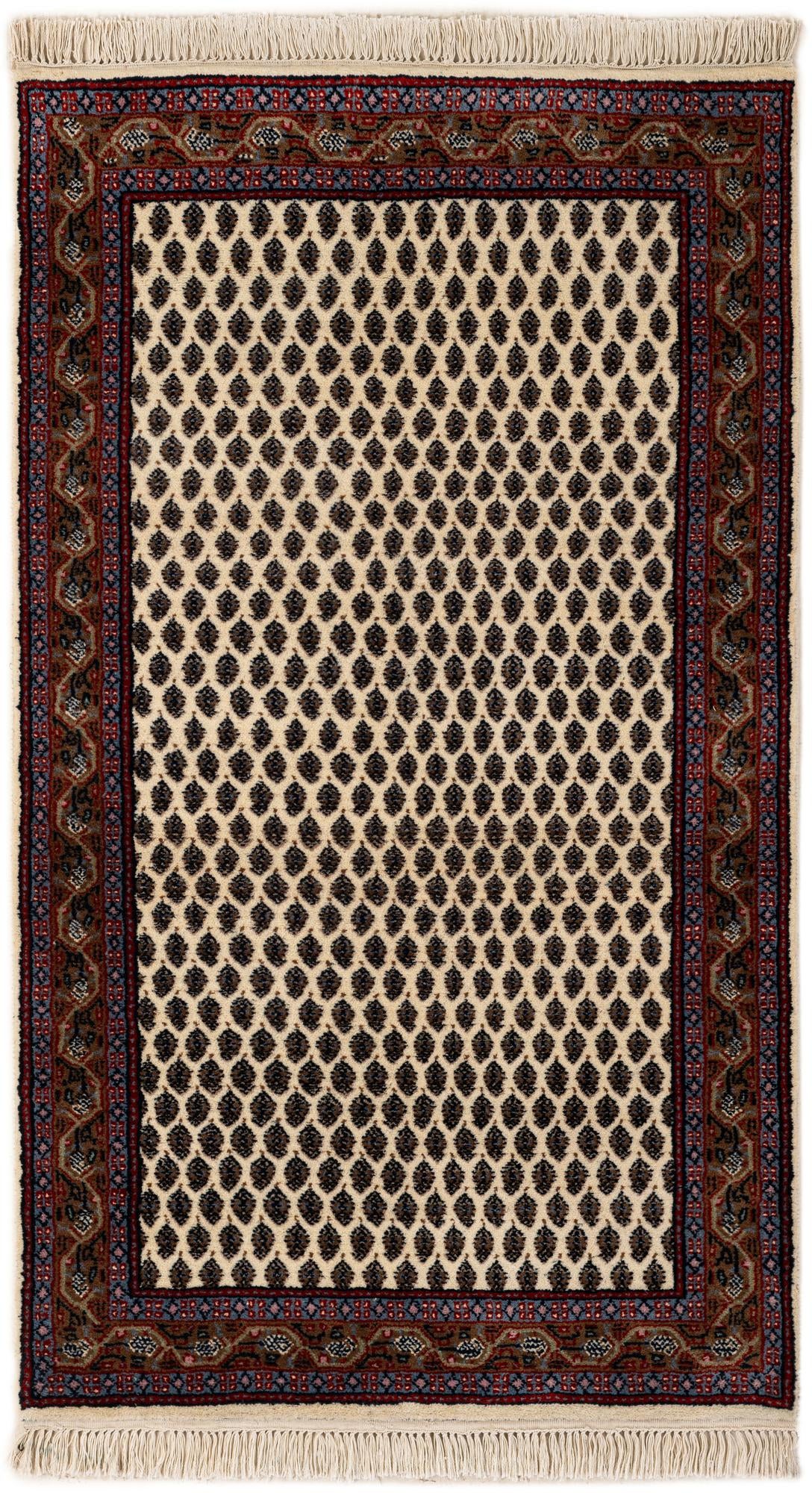 2' 11 x 5' 1 Hand Knotted Mir Wool Rug