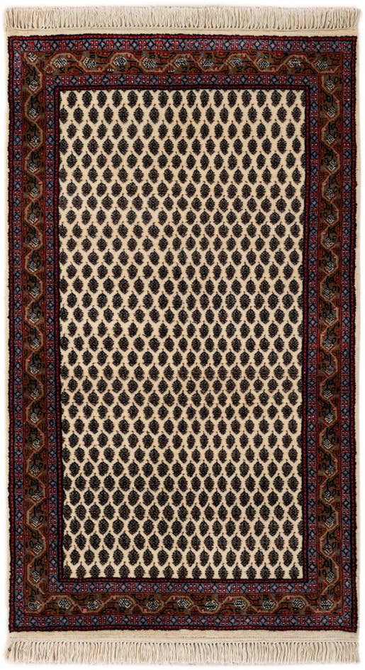 Detail image of 2' 11 x 5' 1 Hand Knotted Mir Wool Rug