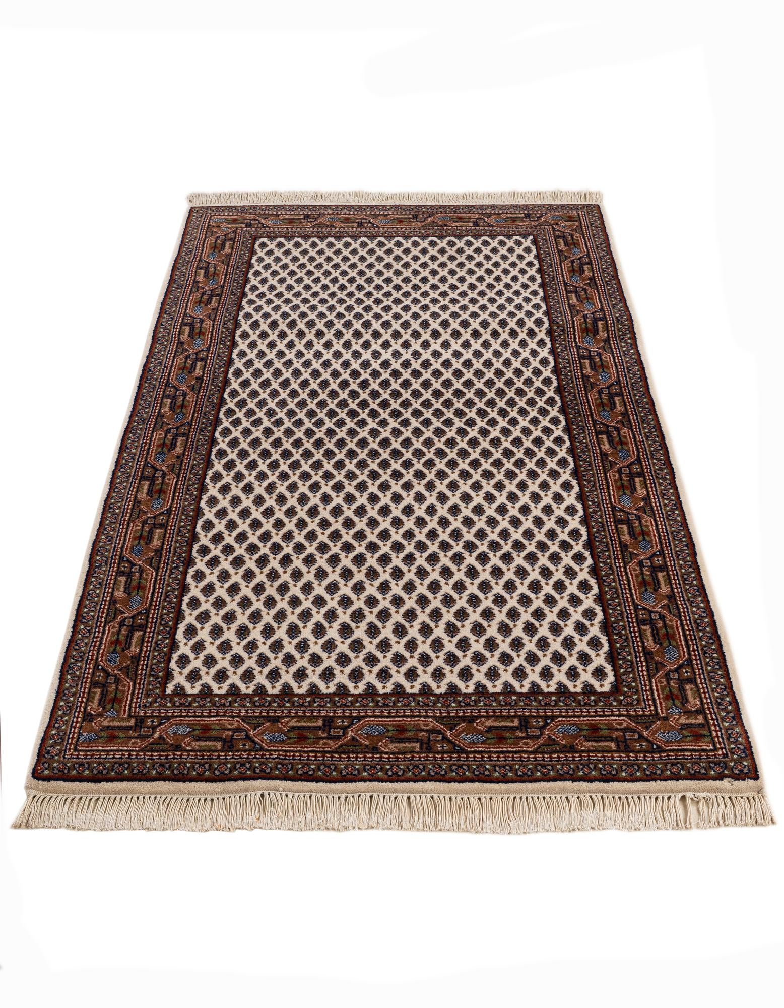 3' 2 x 5' 6 Hand Knotted Mir Wool Rug