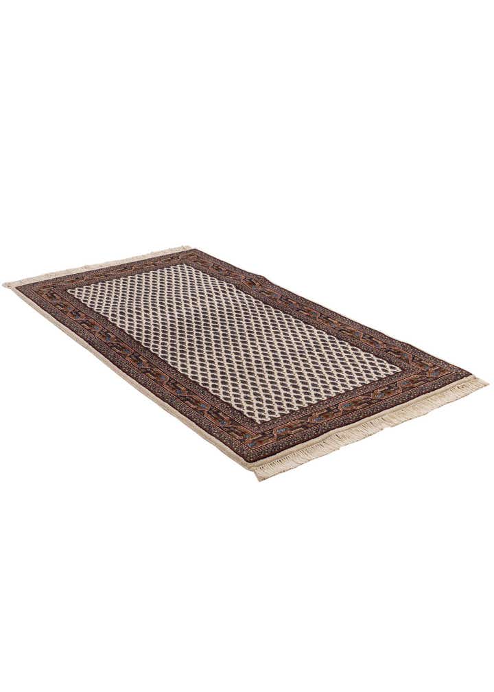 3' 2 x 5' 6 Hand Knotted Mir Wool Rug