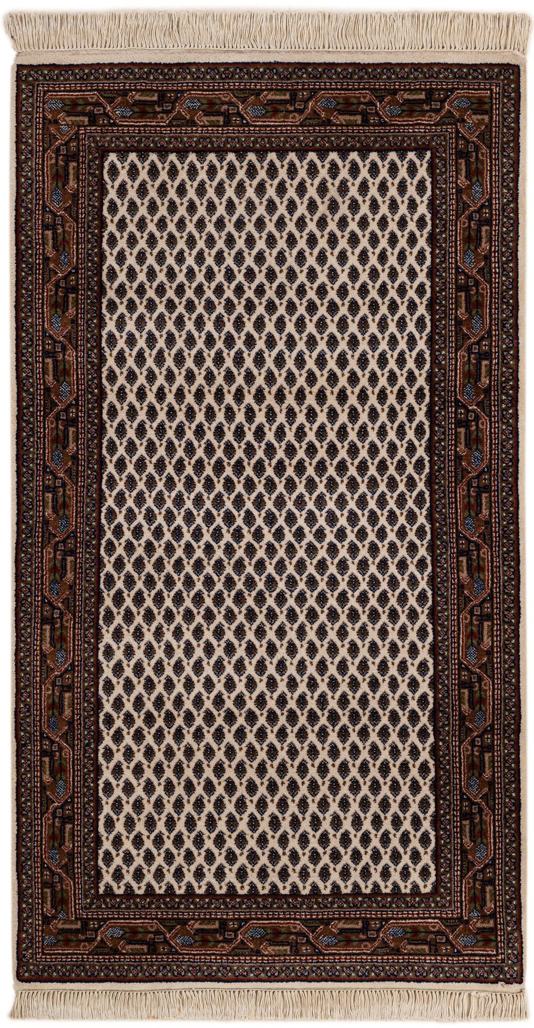 3' 2 x 5' 6 Hand Knotted Mir Wool Rug
