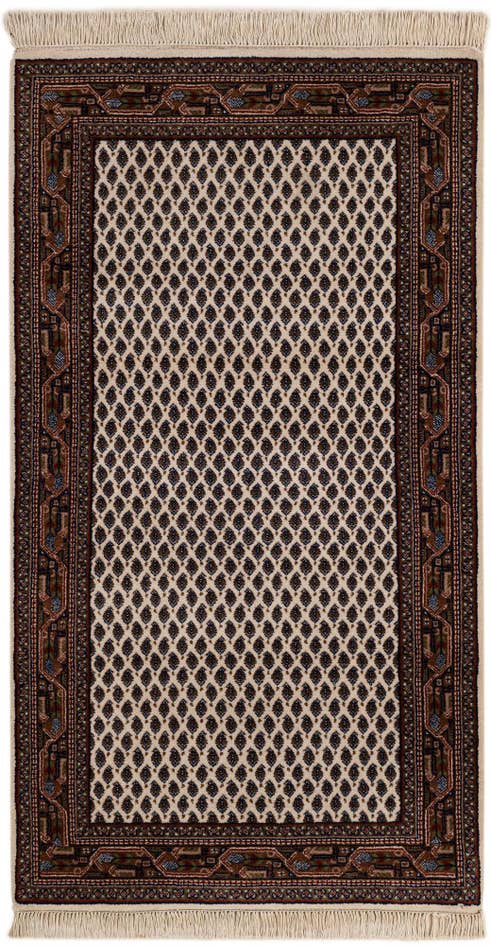 Detail image of 3' 2 x 5' 6 Hand Knotted Mir Wool Rug