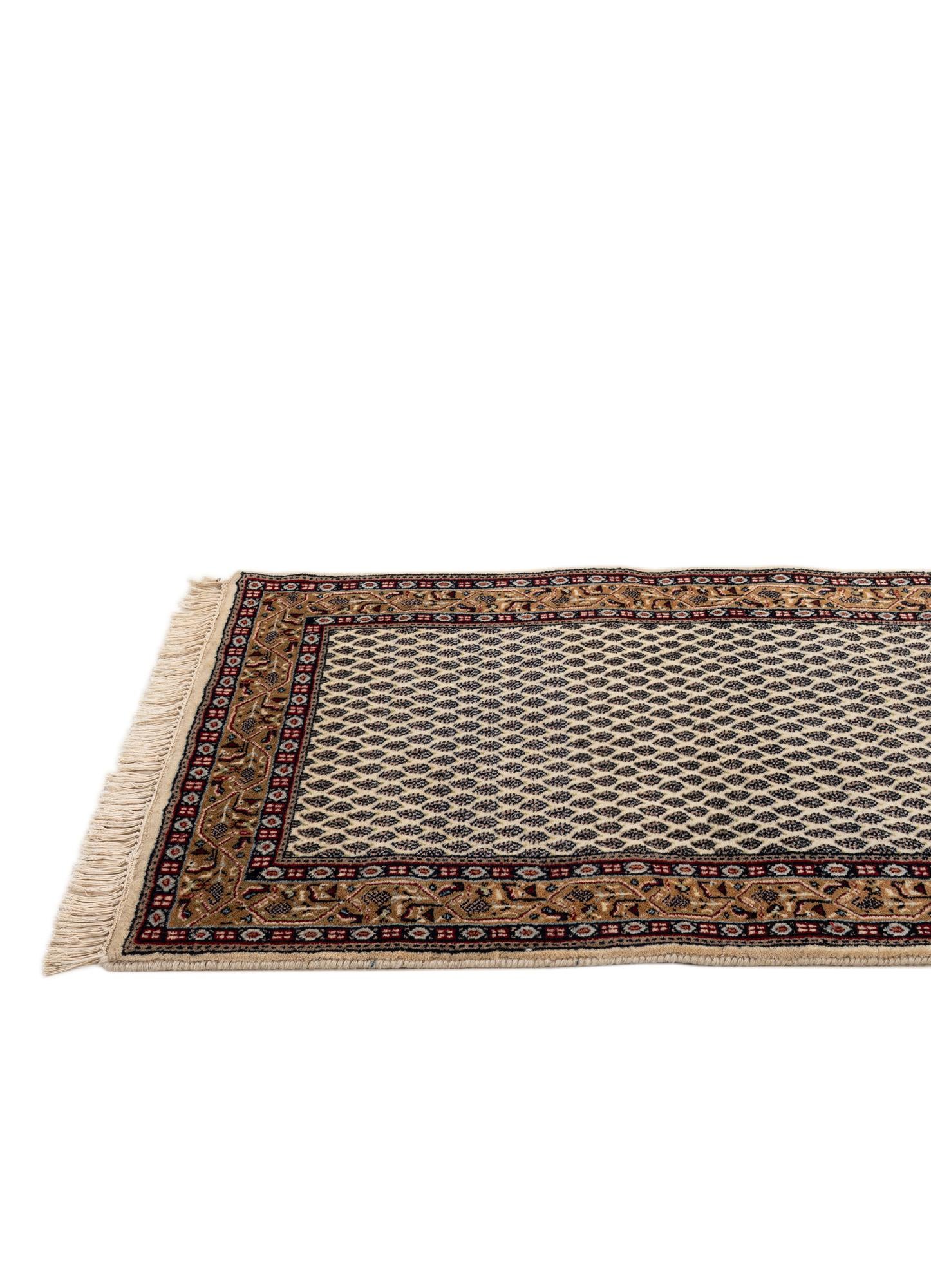 2' 11 x 5' 3 Hand Knotted Mir Wool Rug