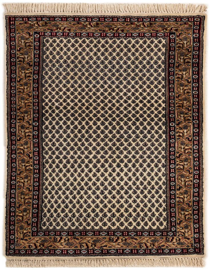 Detail image of 2' 11 x 5' 3 Hand Knotted Mir Wool Rug
