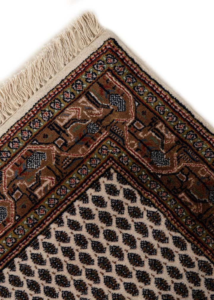 2' 11 x 5' 1 Hand Knotted Mir Wool Rug