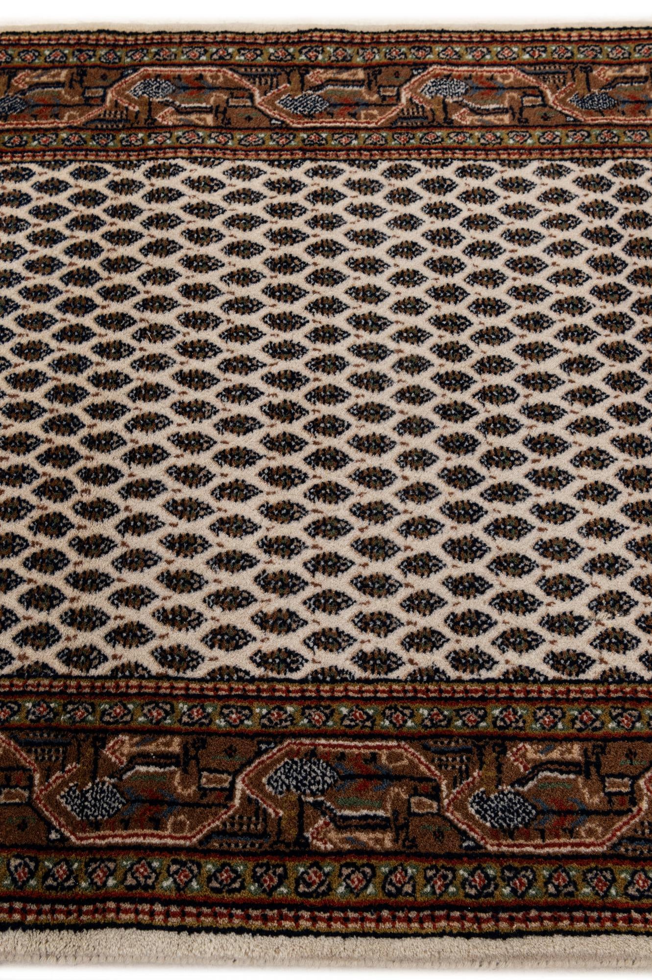 2' 11 x 5' 1 Hand Knotted Mir Wool Rug