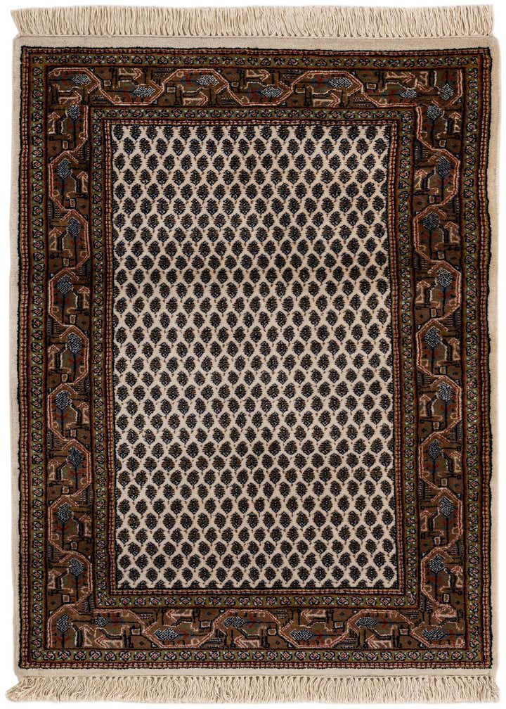 2' 11 x 5' 1 Hand Knotted Mir Wool Rug