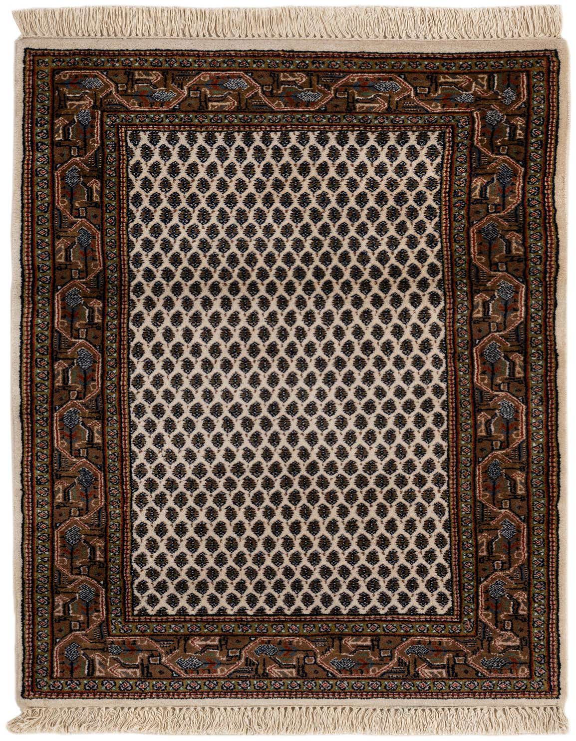 2' 11 x 5' 1 Hand Knotted Mir Wool Rug
