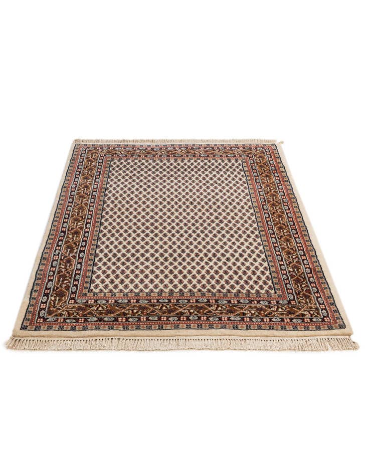 Detail image of 3' 11 x 5' 11  Hand Knotted Mir Wool Rug