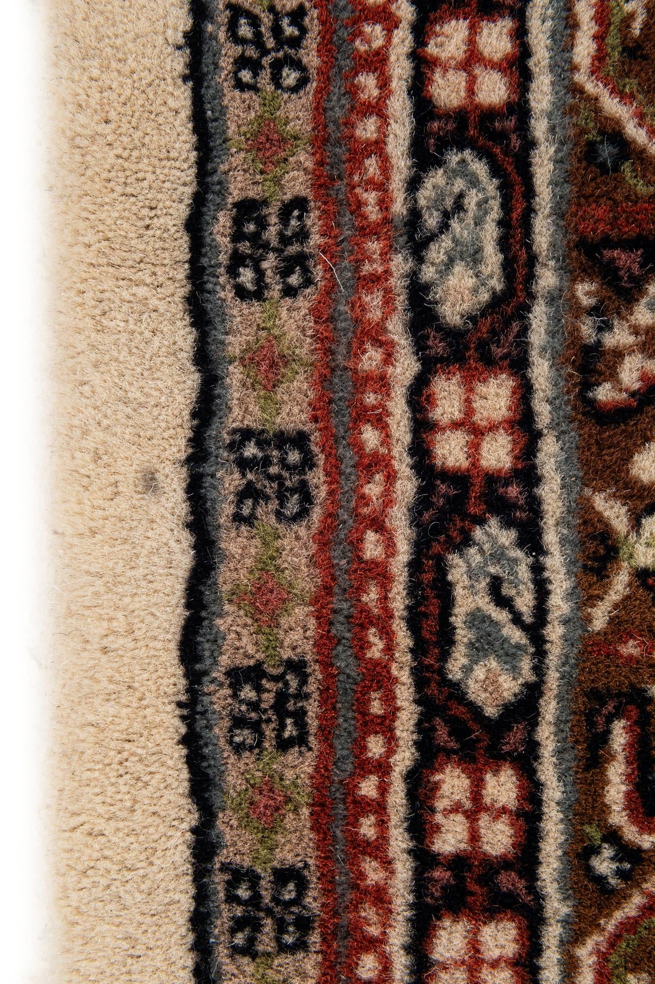 3' 11 x 5' 11 Hand Knotted Mir Wool Rug