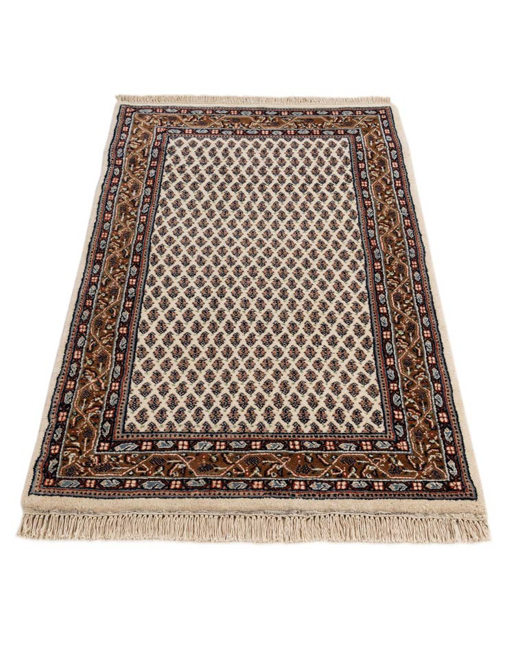 Detail image of 2' 8 x 5' 2  Hand Knotted Mir Wool Rug