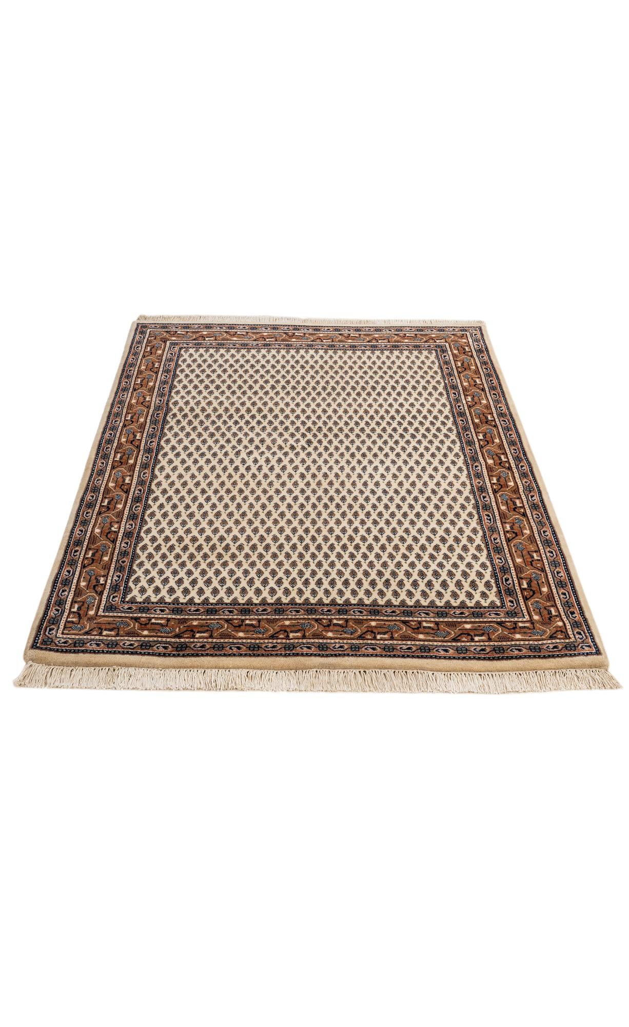 4' 1 x 5' 10 Hand Knotted Mir Wool Rug
