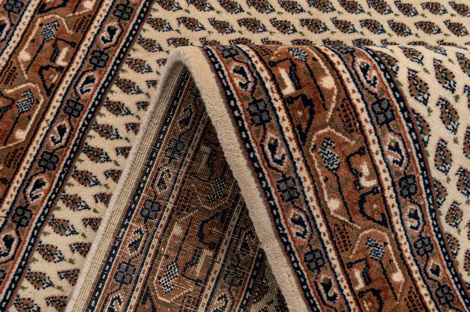 4' 1 x 5' 10 Hand Knotted Mir Wool Rug