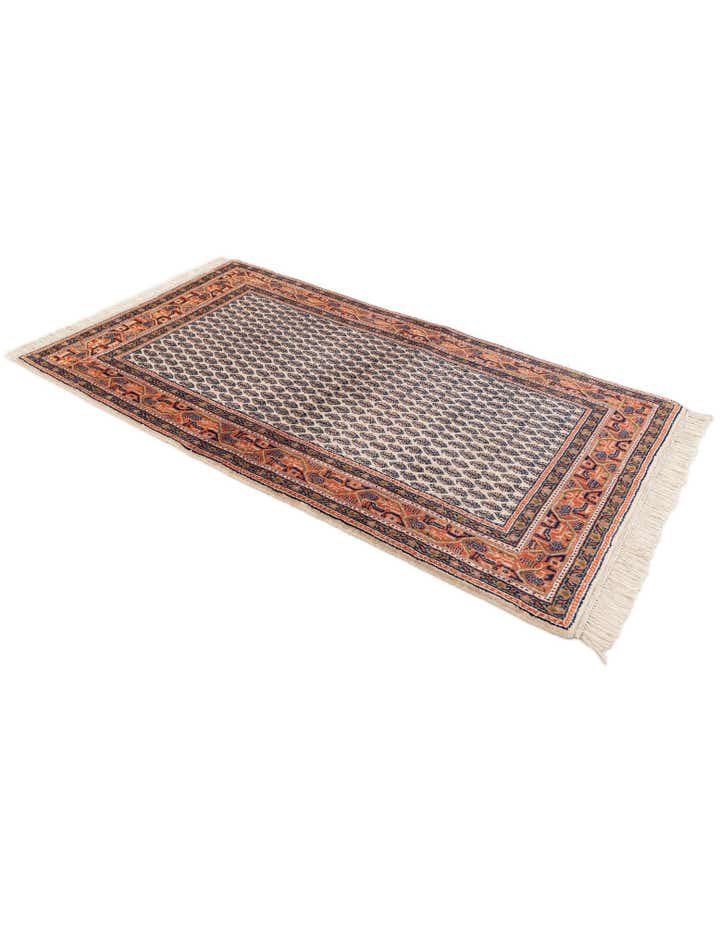 3' x 5' 4 Hand Knotted Mir Wool Rug