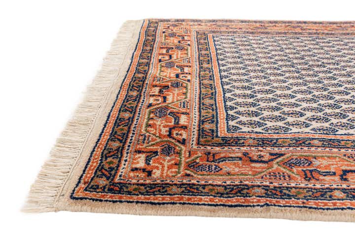 3' x 5' 4 Hand Knotted Mir Wool Rug