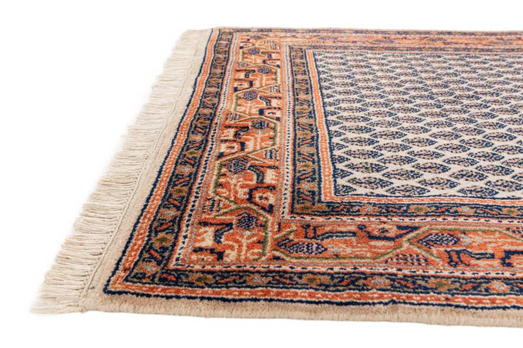 Detail image of 3' x 5' 4 Hand Knotted Mir Wool Rug
