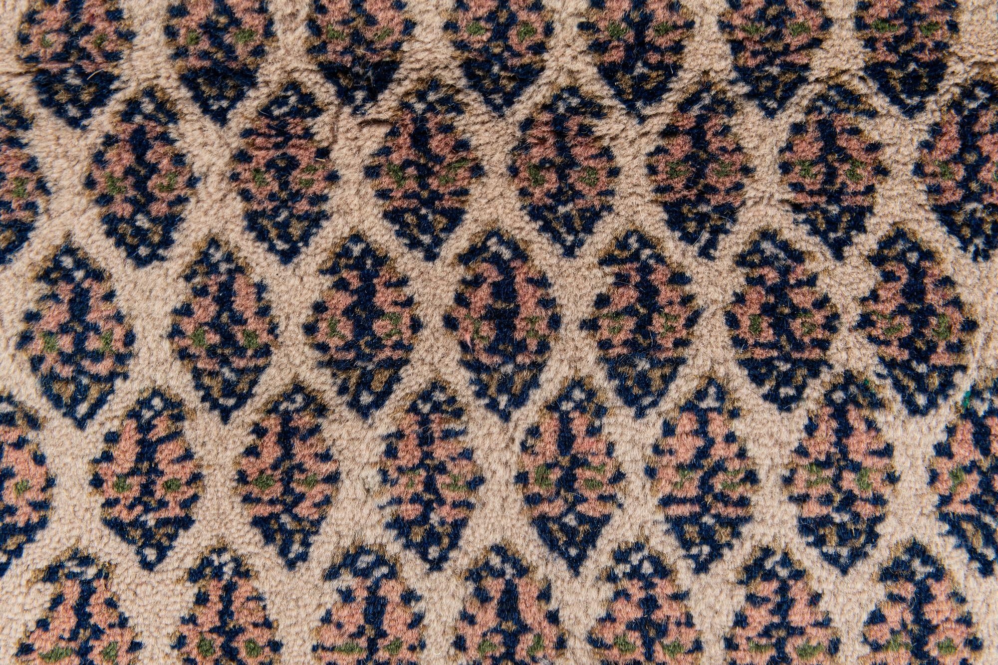 3' x 5' 4 Hand Knotted Mir Wool Rug