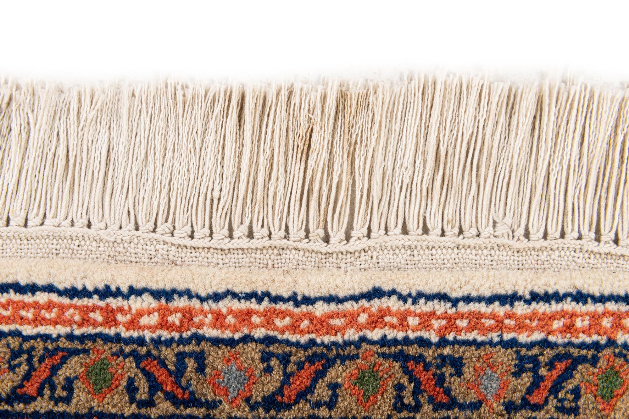 3' x 5' 4 Hand Knotted Mir Wool Rug