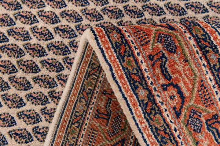 3' x 5' 4 Hand Knotted Mir Wool Rug
