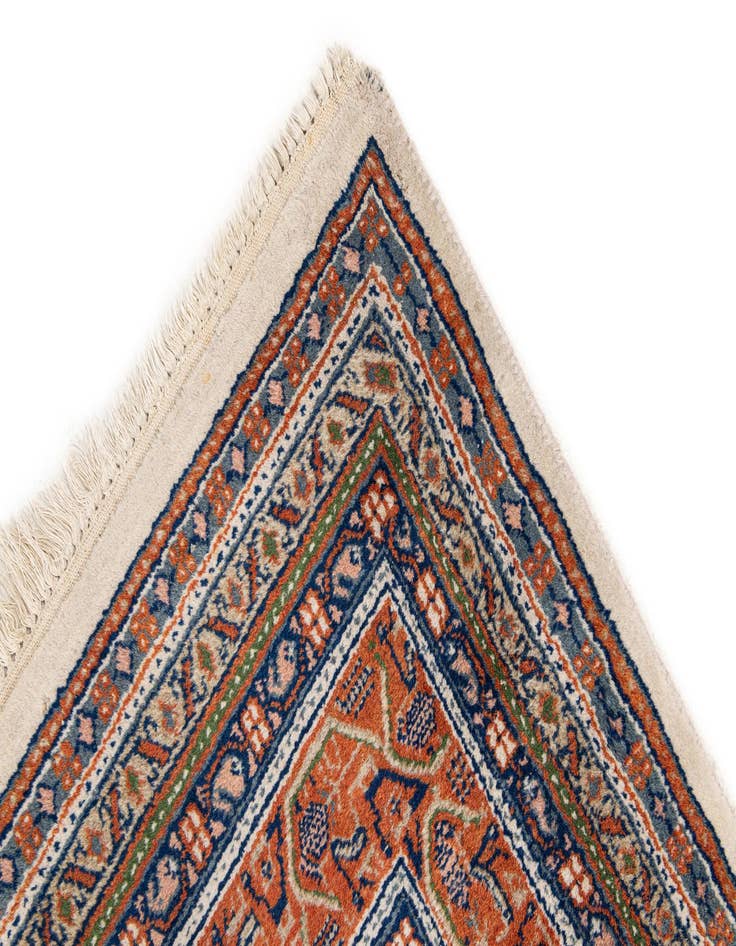 Detail image of 6' 9 x 9' 10  Hand Knotted Mir Oriental Wool Rug