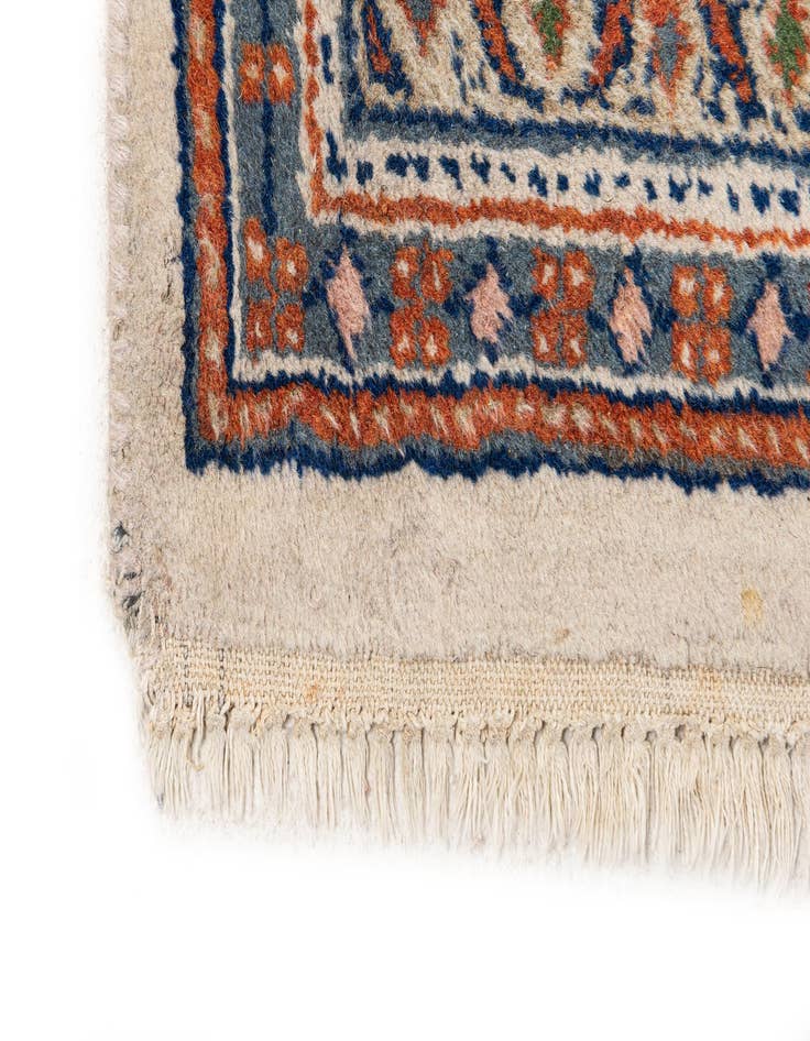 Detail image of 6' 9 x 9' 10  Hand Knotted Mir Oriental Wool Rug