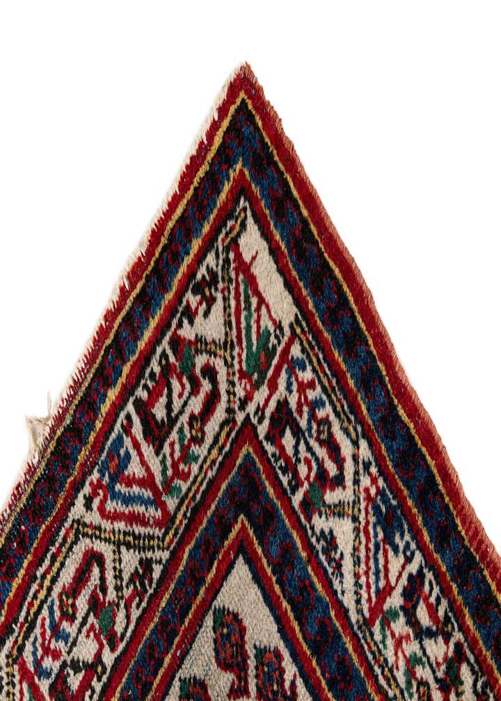2' 7 x 4' 3 Hand Knotted Mir Wool Rug