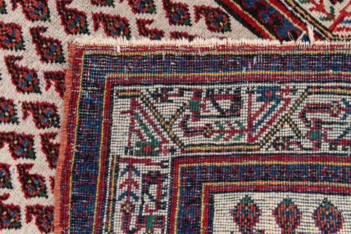 2' 7 x 4' 3 Hand Knotted Mir Wool Rug