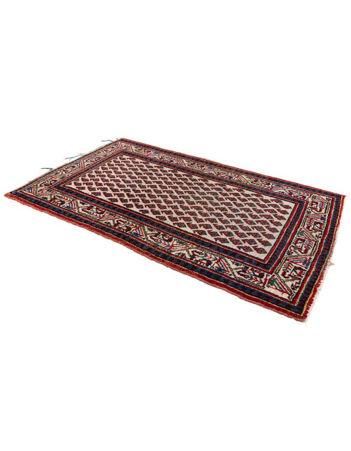 2' 7 x 4' 3 Hand Knotted Mir Wool Rug