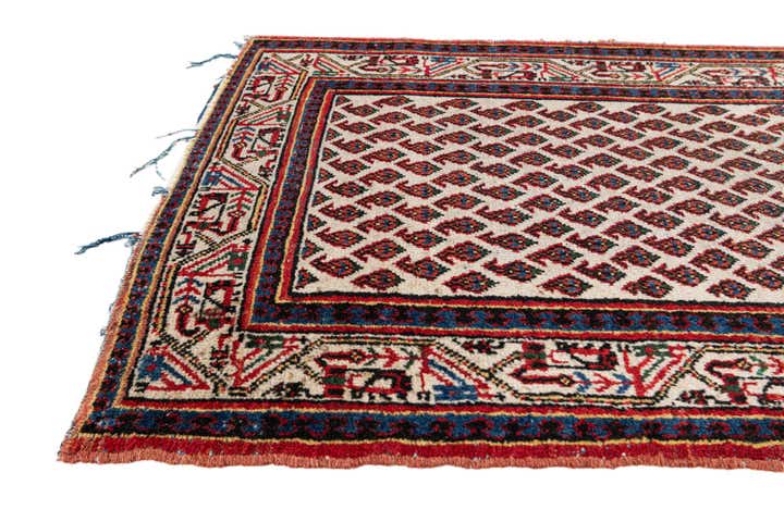 2' 7 x 4' 3 Hand Knotted Mir Wool Rug