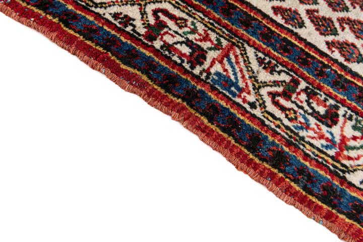 2' 7 x 4' 3 Hand Knotted Mir Wool Rug