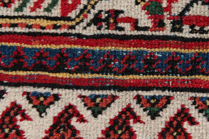 2' 7 x 4' 3 Hand Knotted Mir Wool Rug
