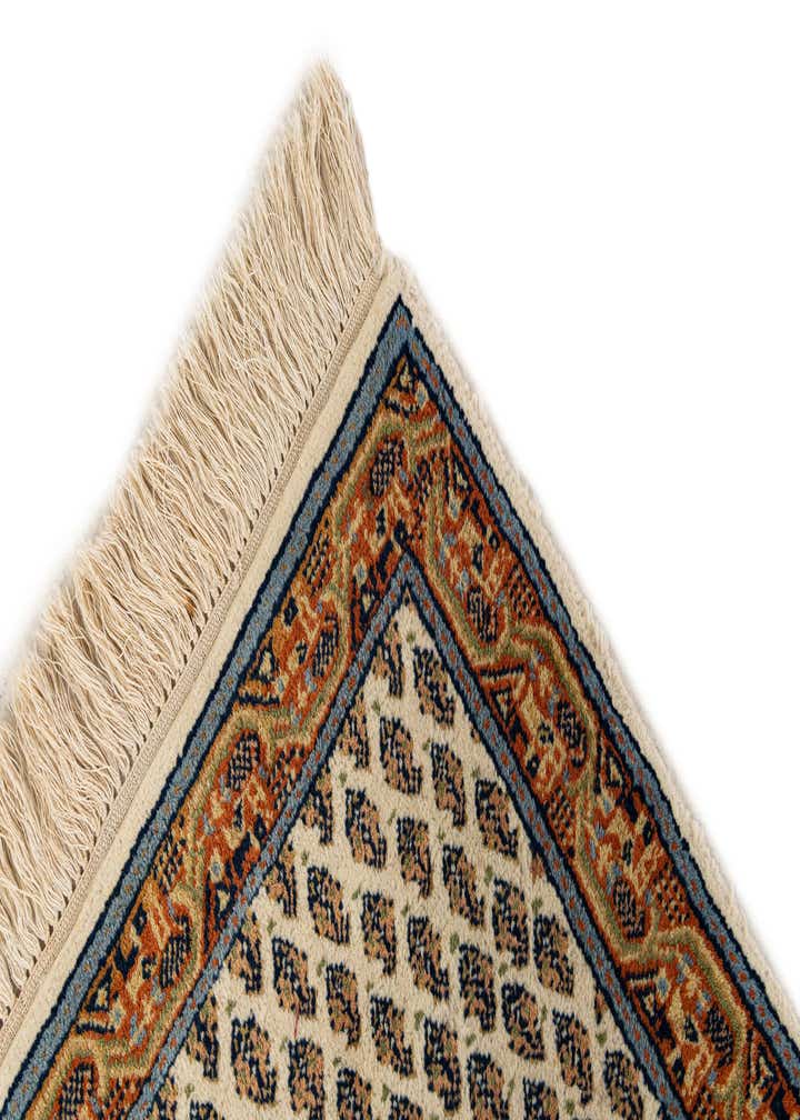 2' 1 x 2' 11 Hand Knotted Mir Wool Rug