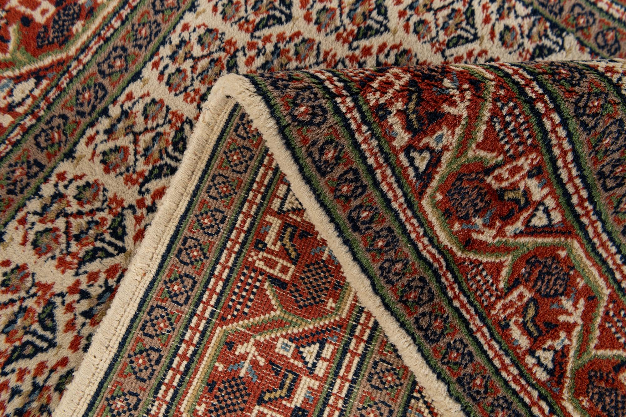 3' 1 x 5' 4 Hand Knotted Mir Wool Rug
