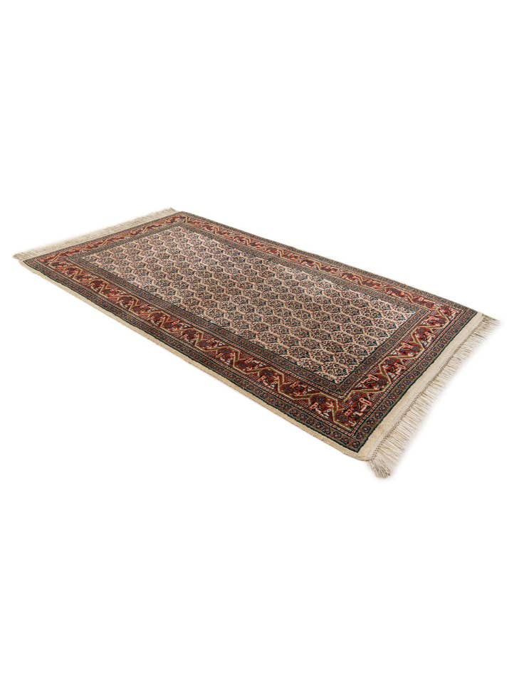 Detail image of 3' 1 x 5' 4 Hand Knotted Mir Wool Rug