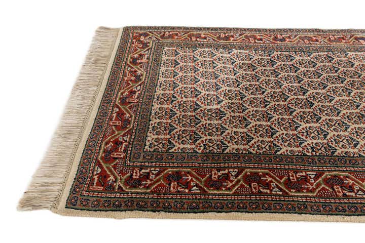 3' 1 x 5' 4 Hand Knotted Mir Wool Rug
