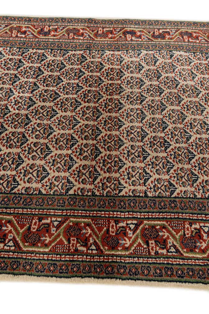 3' 1 x 5' 4 Hand Knotted Mir Wool Rug