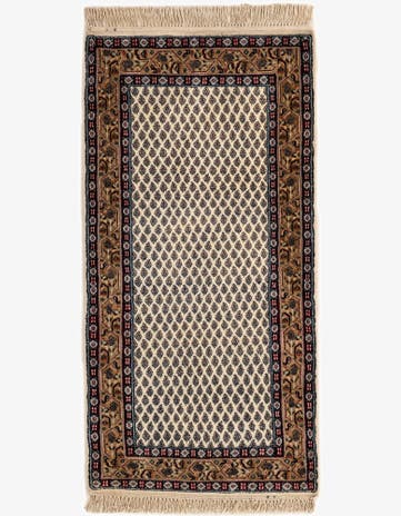 2' 5 x 4' 8 Hand Knotted Mir Wool Rug