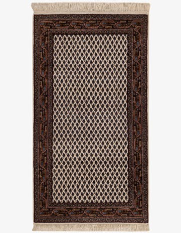 3' 2 x 5' 6 Hand Knotted Mir Wool Rug