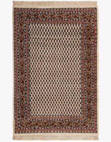 3' 11 x 5' 11 Hand Knotted Mir Wool Rug
