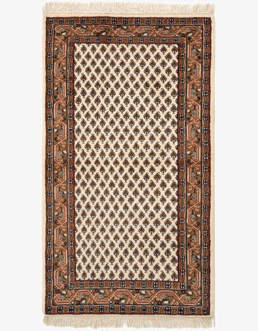 3' x 5' 3 Hand Knotted Mir Wool Rug