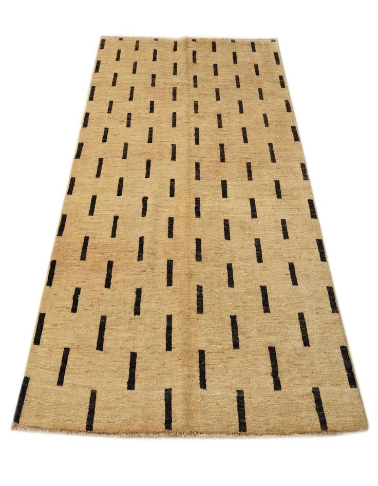 Detail image of 4' 8 x 6' 5  Hand Knotted Modern Ziegler Rug