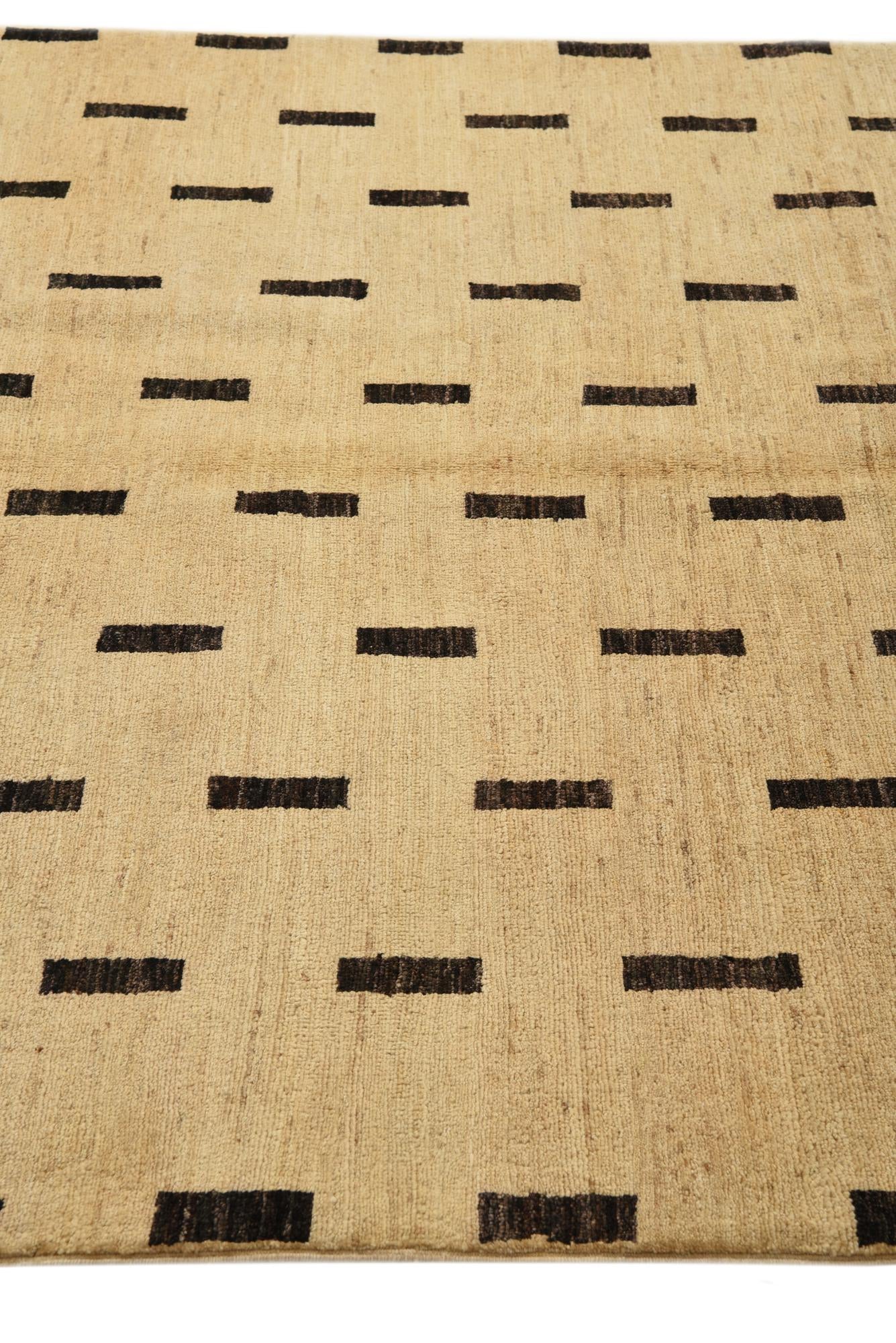 4' 8 x 6' 5 Hand Knotted Modern Ziegler Rug
