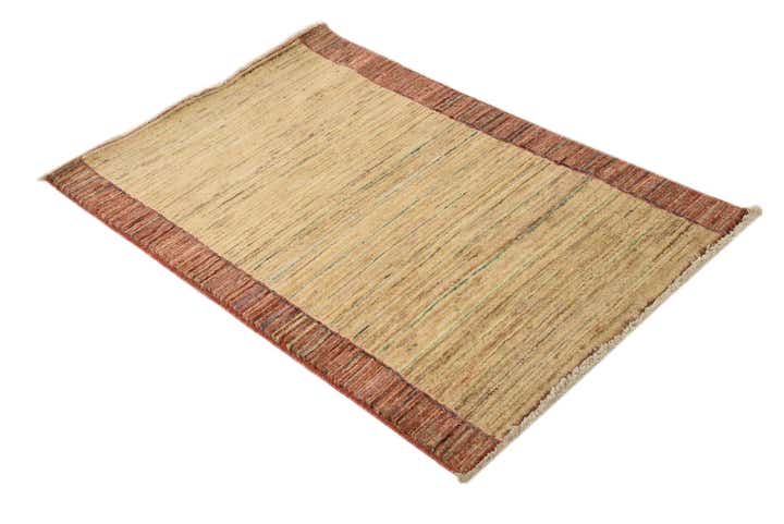 2' 6 x 4' Hand Knotted Modern Ziegler Rug
