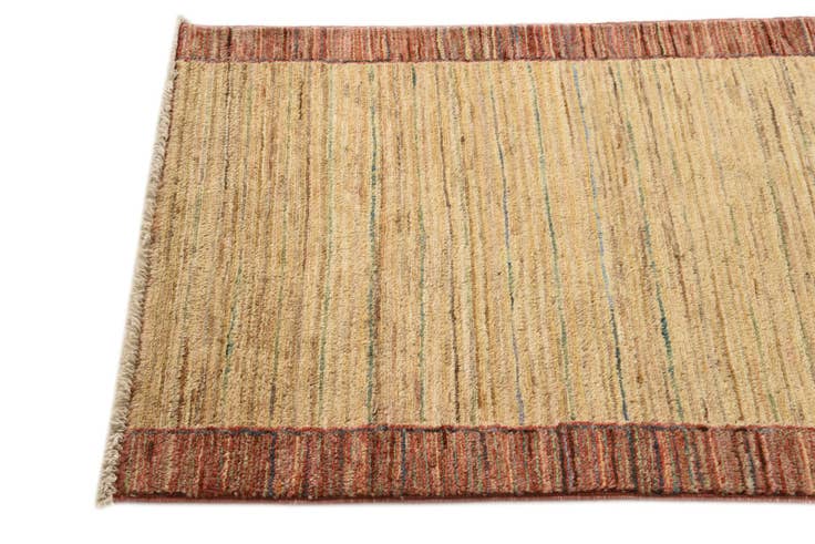 Detail image of 2' 6 x 4' Hand Knotted Modern Ziegler Rug