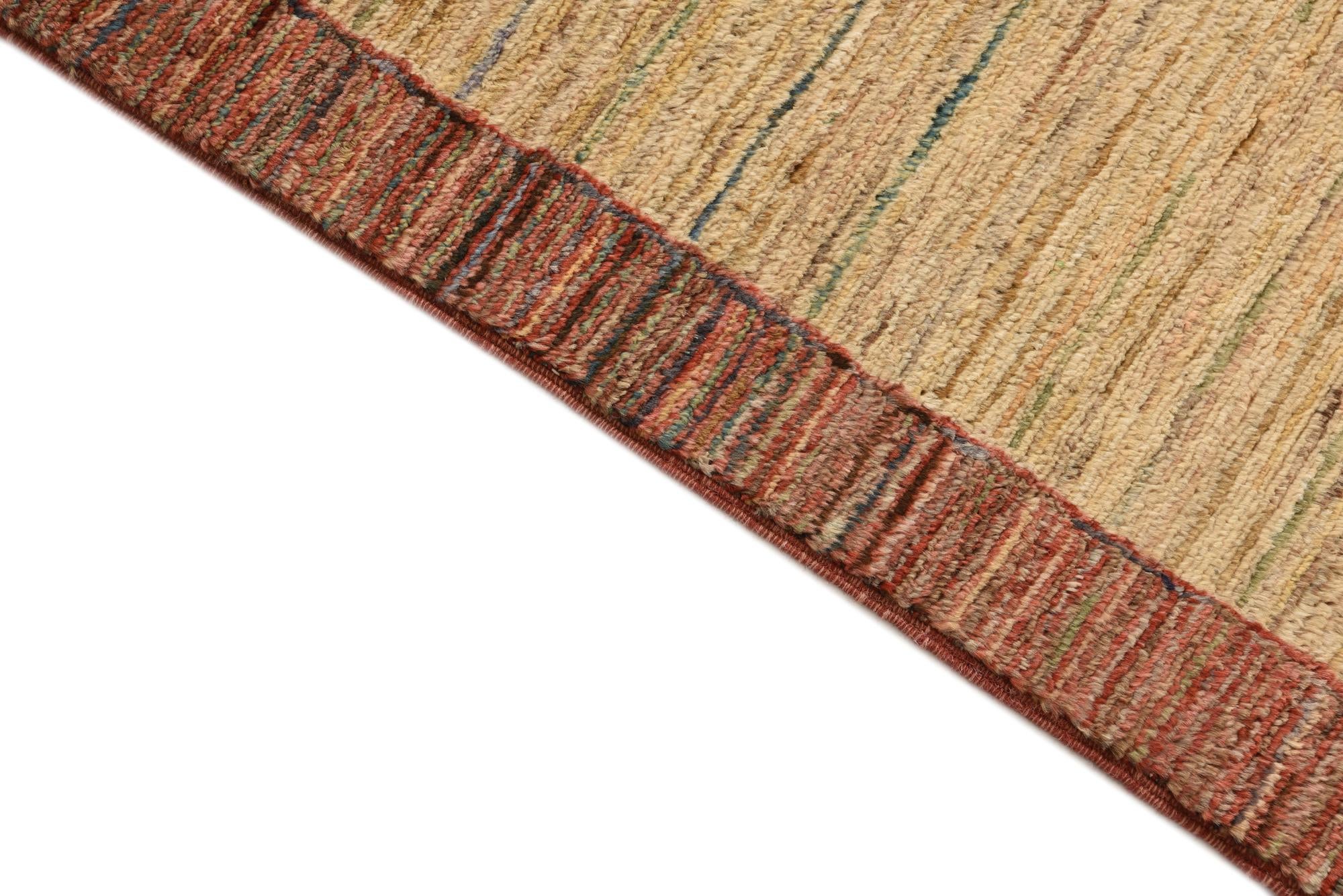 2' 6 x 4' Hand Knotted Modern Ziegler Rug
