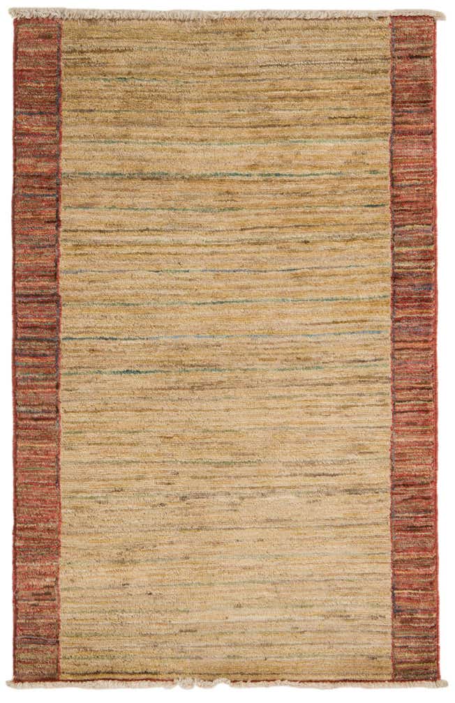2' 6 x 4' Hand Knotted Modern Ziegler Rug
