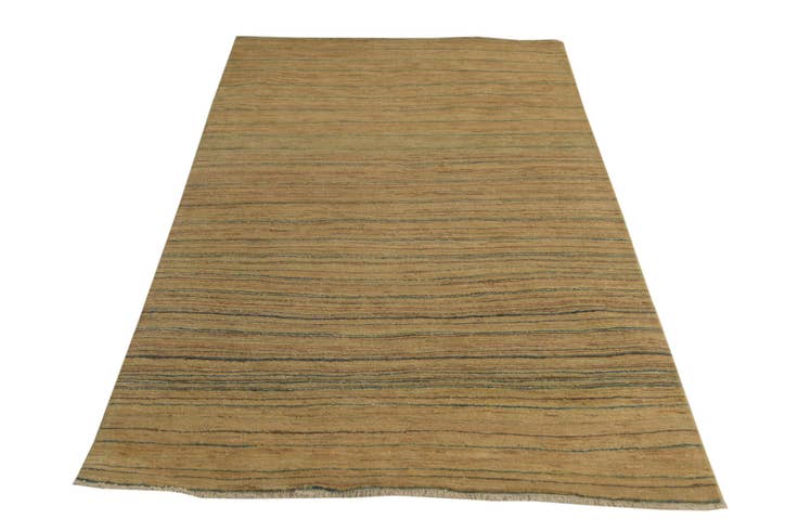 Detailansicht von 120cm x 195cm Handgeknüpft Modern Ziegler Teppich