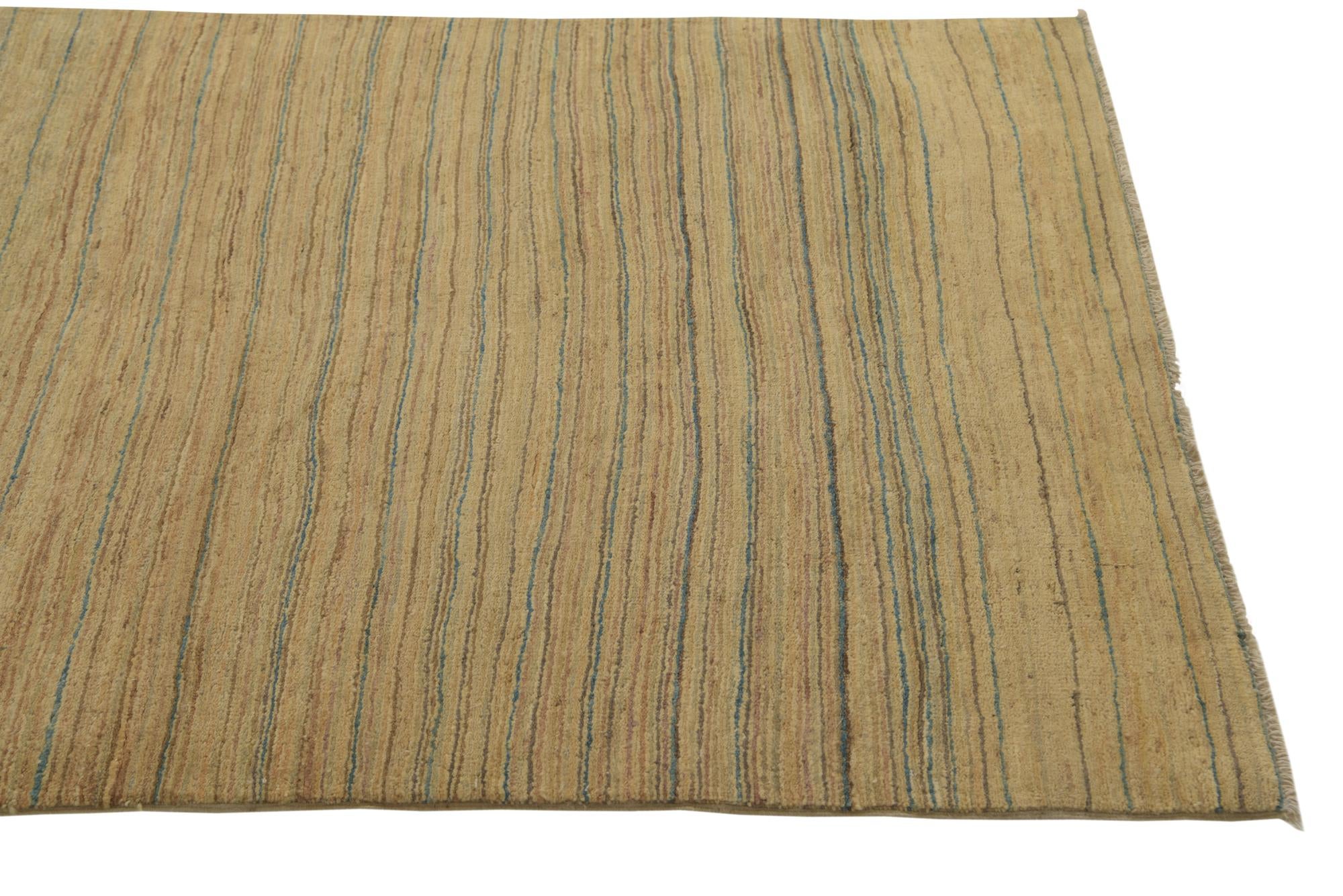 4' x 6' 5 Hand Knotted Modern Ziegler Rug