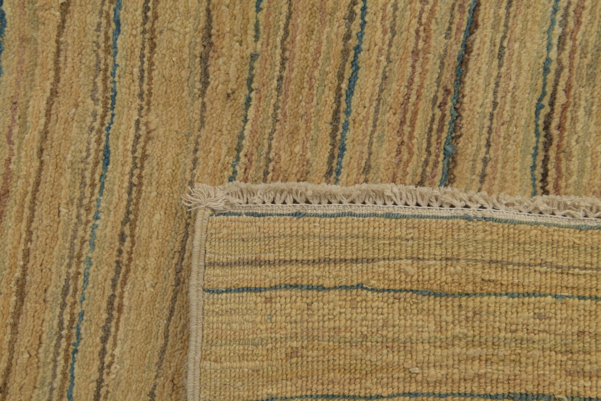 4' x 6' 5 Hand Knotted Modern Ziegler Rug