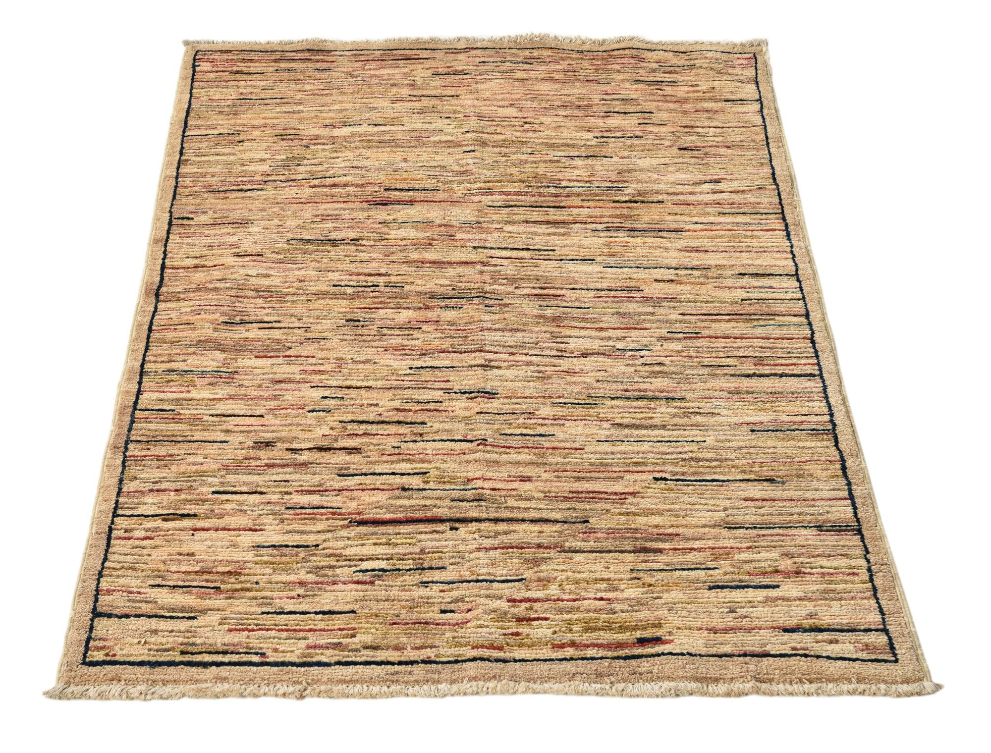 3' x 4' 7 Hand Knotted Modern Ziegler Rug